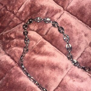 Elegant Silver Chain Anklet